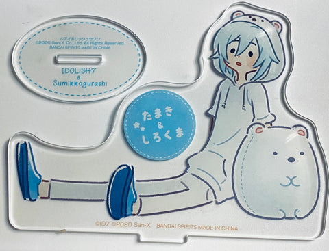 IDOLiSH7 - Sumikko Gurashi - Shirokuma - Yotsuba Tamaki - Acrylic Stand - Ichiban Kuji - Ichiban Kuji IDOLiSH7 & Sumikko Gurashi - Sunny Friends (Bandai Spirits)