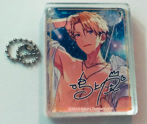 Narukami Arashi - Ensemble Stars! X animatecafe - CoLotta - Trading Acrylic Plate Keychain - vol.2 - Group B