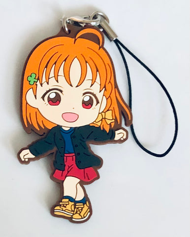 Love Live! Sunshine!! - Takami Chika - Ichiban Kuji Love Live! Sunshine!! -4th- - Kyun-Chara Illustrations - Rubber Strap - Shifuku Ver. (Banpresto)