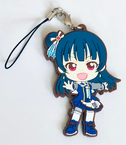 Love Live! Sunshine!! - Tsushima Yoshiko - Ichiban Kuji Love Live! Sunshine!! -4th- - Kyun-Chara Illustrations - Rubber Strap - Shin Ishou ver. (Banpresto)