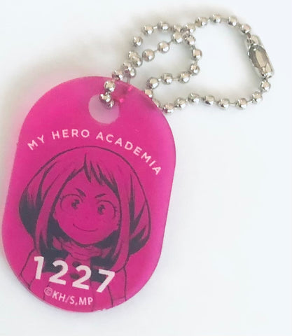 Boku no Hero Academia - Uraraka Ochaco - Dog Tag - Keyholder (Ario)