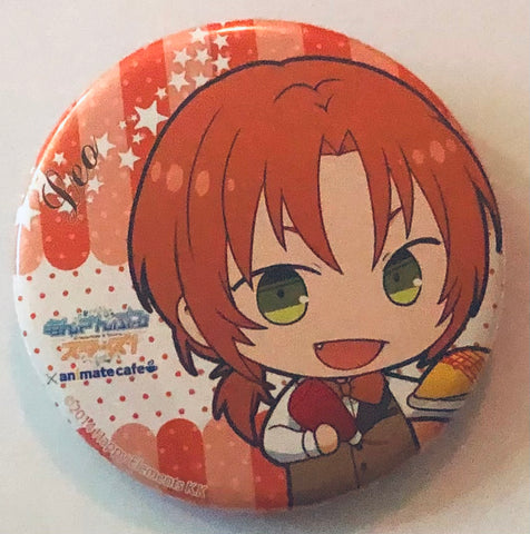 Ensemble Stars! - Tsukinaga Leo - Badge - Ensemble Stars! × Animate Cafe Kobe Sanguu ・Nagoya - Vol. 2 (Animate)