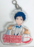 Ensemble Stars! - Fushimi Yuzuru - Acrylic Keychain - Ensemble Stars! Clear Mascot 2 - Keyholder (FuRyu)