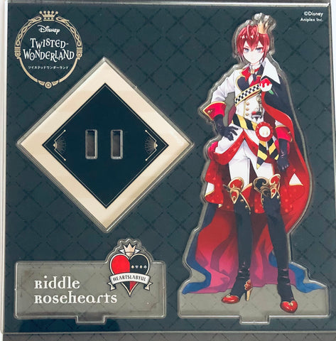 Twisted Wonderland - Riddle Rosehearts - Acrylic Stand - Dorm Uniform ver. (Aniplex)