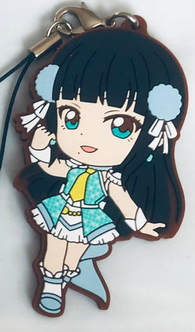 Love Live! Sunshine!! - Kurosawa Dia - Ichiban Kuji - Ichiban Kuji Love Live! Sunshine!! -6th- - Kyun-Chara Illustrations - Rubber Strap - Awaken the Power ver. (Banpresto)