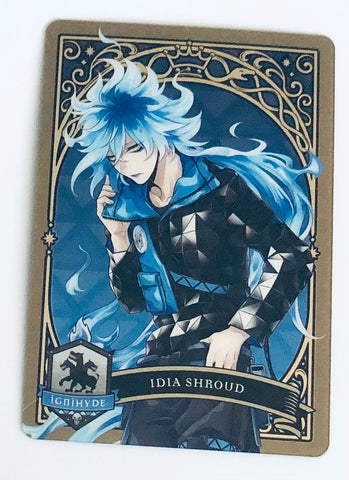 Twisted Wonderland - Idia Shroud - BANDAI Metal Card Collection - Vending Machine Collection - P1-12 (Bandai)