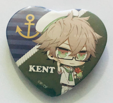 Amnesia - Kent - Heart Can Badge (Idea Factory)