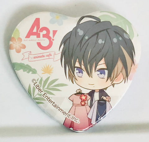 A3! - Usui Masumi - A3! x Animate Cafe - Can Badge - Tropical Resort ver. B (Animate)