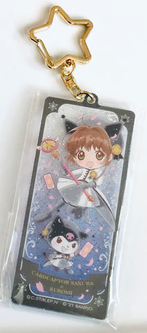 Card Captor Sakura - Sanrio Characters - Kinomoto Sakura - Kuromi - Acrylic Keychain - Card Captor Sakura x Sanrio Characters - Sanrio Characters x Cardcaptor Sakura Secret Acrylic Key Chain (Sanrio)