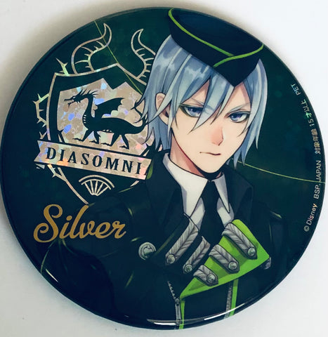 Twisted Wonderland - Silver - Badge - Disney Twisted Wonderland Can Badge ~Monogatari no Hajimari~ vol.2 (Bandai Namco Amusement, Bandai Spirits)