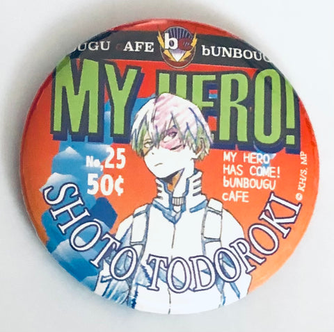 Boku no Hero Academia - Todoroki Shoto - Can Badge (Bunbougu Cafe)