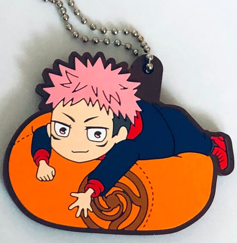 Jujutsu Kaisen - Itadori Yuuji - Rubber Mascot - Rubber Mascot Jujutsu Kaisen Yurutto Cushion Series - Yurutto Cushion Series (Bandai, Hasepro)