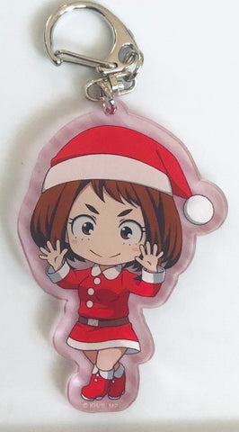 Boku no Hero Academia - Uraraka Ochaco - Acrylic Keychain - Boku no Hero Academia Trading Acrylic Keychain Christmas Ver. - Keyholder - Christmas Ver. (Takara Tomy)