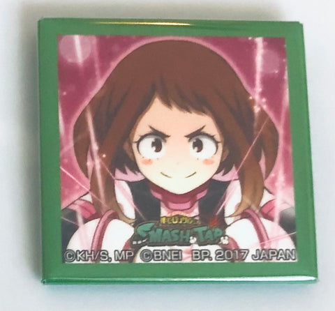 Boku no Hero Academia Smash Tap - Uraraka Ochaco - Badge - Ichiban Cafe Boku no Hero Academia ~ Smash Tap Collaboration!! ~ Can Badge A - Square Badge (Banpresto)