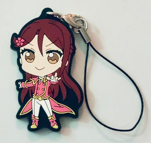 Love Live! Sunshine!! - Sakurauchi Riko - Love Live! Sunshine!! Hanamaru-chan Sakura Wars Collaboration Campaign - Rubber Strap (SEGA)