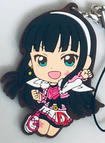 Love Live! Sunshine!! - Kurosawa Dia - Ichiban Kuji - Ichiban Kuji Love Live! Sunshine!! -5th- - Kyun-Chara Illustrations - Rubber Strap - Miracle Wave ver. (Banpresto)