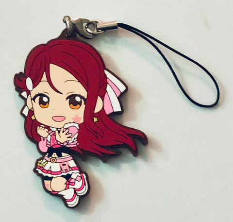 Love Live! Sunshine!! - Sakurauchi Riko - Ichiban Kuji - Ichiban Kuji Love Live! Sunshine!! -5th- - Kyun-Chara Illustrations - Rubber Strap - Miracle Wave ver. (Banpresto)