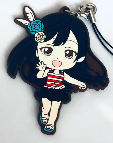 Love Live! Nijigasaki Gakuen School Idol Doukou Kai - Yuki Setsuna - Ichiban Kuji - Ichiban Kuji Love Live! Series 9th Anniversary - Kyun-Chara Illustrations - Nijigasaki Kyun-Chara Illustrations Rubber Strap - Rubber Strap - Mizugi ver. (Bandai Spirits)