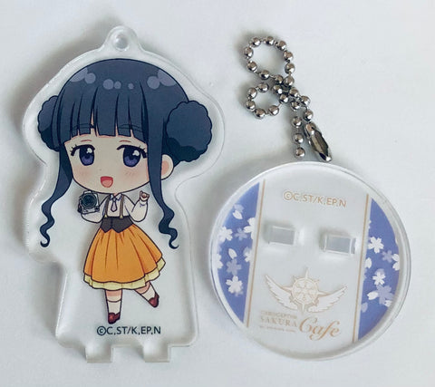 Card Captor Sakura: Clear Card-hen - Daidouji Tomoyo - Acrylic Stand Figure - Card Captor Sakura Clear Card Hen x Animate Cafe - Standing Acrylic Keychain (Madhouse)