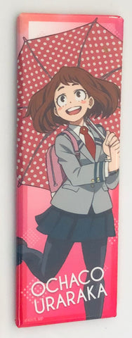 Boku no Hero Academia - Uraraka Ochaco - Badge - Boku no Hero Academia Trading Long Can Badge (Ame no Hi) - Square Badge - Rainy Day (Yomiuri TV Enterprise)