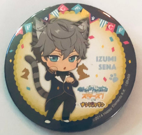 Ensemble Stars! - Sena Izumi - Can Badge - Ensemble Stars! in NamjaTown - Cat Festival - - NamjaTown (Namco)