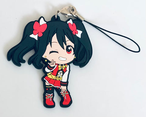 Love Live! The School Idol Movie - Yazawa Nico - Ichiban Kuji - Ichiban Kuji Love Live! The School Idol Movie - Kyun-Chara Illustrations - Rubber Strap (Banpresto)