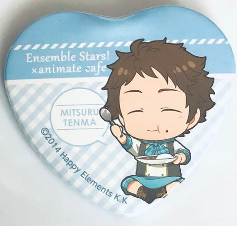 Ensemble Stars! - Tenma Mitsuru - Badge - Ensemble Stars! Trading Heart Gata Can Badge Yumeno Saki Cook ver. B Group - Ensemble Stars! x Animate Cafe (Animate)