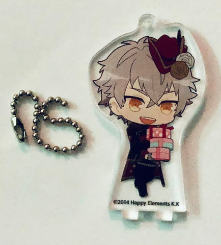 Oogami Kouga - Ensemble Stars! ×animatecafe - Trading Acrylic Stand Keychain - Blood Banquet ver. C group