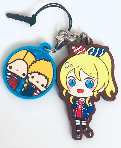 Puchiguru Love Live! - Sanrio Characters - Ayase Eli - Jimmy - Patty - Puchiguru Love Live! x Sanrio Characters - Rubber Strap (Up Fields)