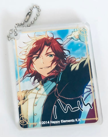 Mikejima Madara - Ensemble Stars! X animatecafe - CoLotta - Trading Acrylic Plate Keychain