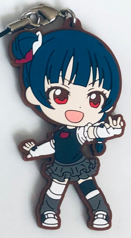 Love Live! Sunshine!! - Tsushima Yoshiko - Ichiban Kuji - Ichiban Kuji Love Live! Sunshine!! -6th- - Kyun-Chara Illustrations - Rubber Strap - Training Outfit ver. (Banpresto)
