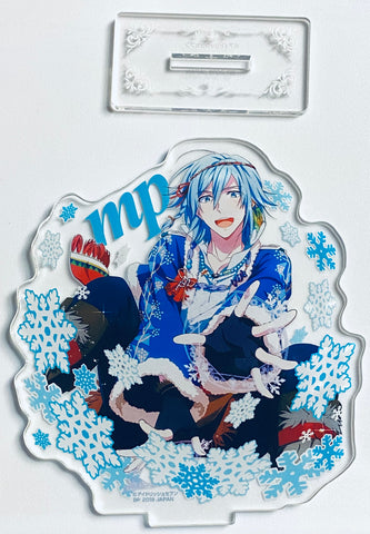 IDOLiSH7 - Yotsuba Tamaki - Acrylic Plate - Acrylic Stand - Amusement Ichiban Cafe - Amusement Ichiban Cafe IDOLiSH7 Stand + Acrylic Plate ~ Winter ~ Vol.1 (Banpresto)