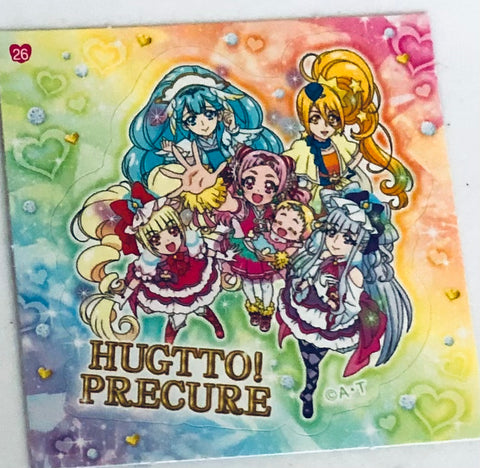 Hugtto! Precure - Cure Amour - Cure Ange - Cure Étoile - Cure Ma Chérie - Cure Yell - Hugtan - Sticker