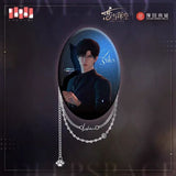 Love and Deepspace - Zayne - Love and Deepspace x Yu Yuan "Meow" Travel Season Series - Oval Can Badge (Papergames, Yu Yuan)