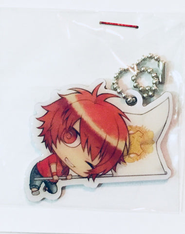 Uta no☆Prince-sama♪ - Uta no☆Prince-sama♪ Debut - Ittoki Otoya - Mascot Key Chain - Uta no☆Prince-sama♪ Trading Mascot Chimipuri Series Flag Ver. - Chimipuri (Broccoli)