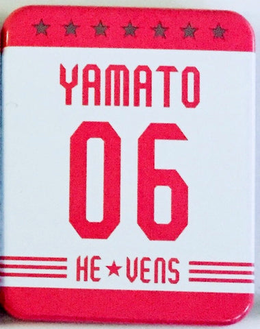 Uta no☆Prince-sama♪ - Hyuuga Yamato - Maji LOVELIVE 6th STAGE - Can Badge