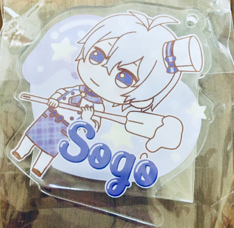 IDOLiSH7 - Ousaka Sougo - Keyholder - Acrylic Keychain - Ichiban Cafe Idolish7 Happy Baking! (Banpresto)