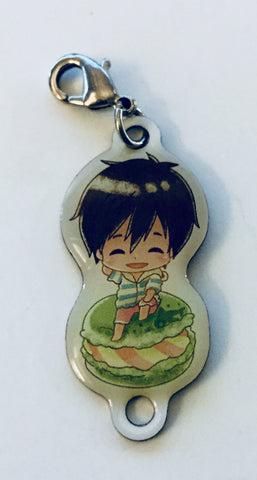 Free! - Tachibana Makoto - Charm - Metal Charm - Taito Kuji HonpoTV Anime Free! ~Sweet macaron~ (Taito)