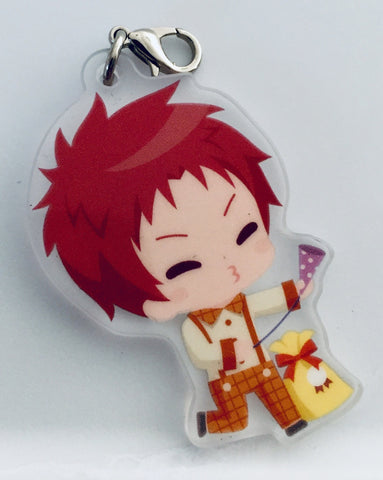 High☆Speed! -Free! Starting Days- - Shiina Asahi - Acrylic Charm - Charm - High☆Speed! -Free! Starting Days- x Anime Plaza Collaborations Cafe - Vol. 2 (Adores, Taito)