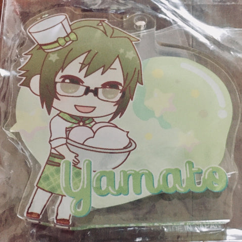 IDOLiSH7 - Nikaidou Yamato - Keyholder - Acrylic Keychain - Ichiban Cafe Idolish7 Happy Baking! (Banpresto)