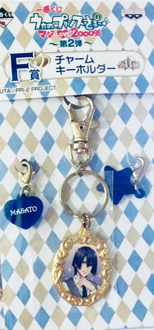 Uta no☆Prince-sama♪ - Maji Love 2000% - Hijirikawa Masato - Charm - Ichiban Kuji - Ichiban Kuji Uta no☆Prince-sama♪ Maji Love 2000%～2nd～ - Keyholder - ST☆RISH, Gold (Banpresto)