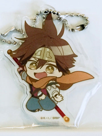 Saiyuki Reload Blast - Son Goku - Acrylic Keychain - Eformed Saiyuki Reload Blast Kime!tto Acrylic Ballchain - Eformed Series - Keyholder (F.Heart)