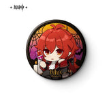 Genshin Impact - Diluc - Can Badge - Bizarre Cross-dressing Theme Series - Character Q Version Badge (Mihoyo)