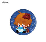 Genshin Impact - Tartaglia (Childe) - Can Badge - Q Version - Plush Badge (Mihoyo)