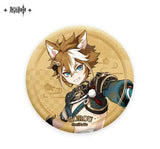 Genshin Impact - Gorou - Can Badge - Inatsu Castle Theme Series (Mihoyo)