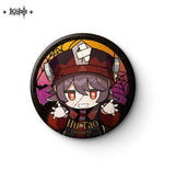 Genshin Impact - Hu Tao - Can Badge - Bizarre Cross-dressing Theme Series - Character Q Version Badge (Mihoyo)