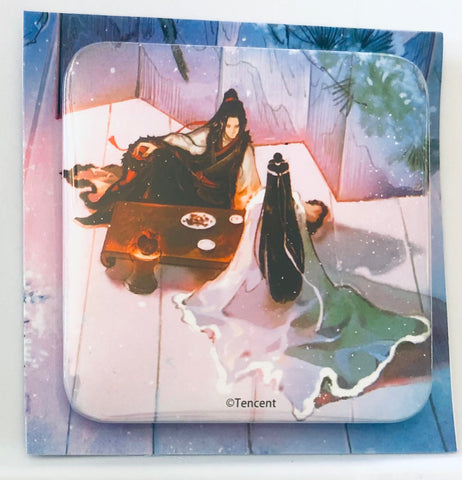 Official Mo Dao Zu Shi - Wei Wuxian - Wei Ying - Lan Zhan - Lan Wangji - Can Badge - Twenty-Four Solar Terms Series - Winter Solstice (NanManShe)
