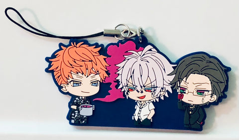 Hypnosis Mic -Division Rap Battle- - Aohitsugi Samatoki - Busujima Mason Riou - Iruma Jyuto - Rubber Strap - Rubber Strap Rich - Strap (Bushiroad Music)