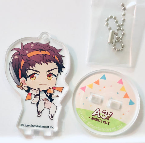A3! - Fushimi Omi - A3! x Animate Cafe - Acrylic Stand - Athletic Meet Ver. - A Group (Animate)