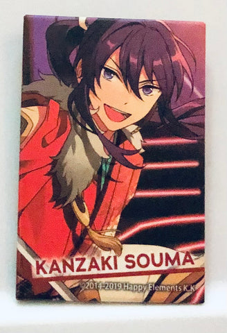 Ensemble Stars! - Kanzaki Souma - Badge - Ensemble Stars!! x Lawson - Square Badge C (Lawson)